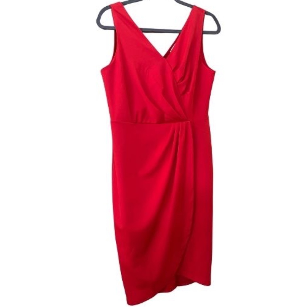 Grace Karin Red Sleeveless Cocktail Dress